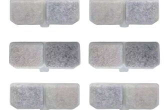 6 x Auto Recirculate Filters for Large Capacity Cat Water Drinker – Small Pet Store