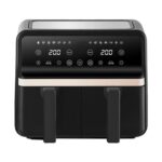 8L Dual Air Fryer, 2200W, 11 Functions, Family Size