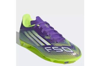 Adidas Junior F50 League Firm Ground Football Boots – Purple – Junior Size 10