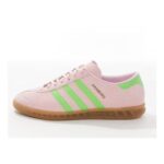 Adidas Originals Hamburg Trainers in Pink and Green ( Sizes 3.5 4.5 Only)