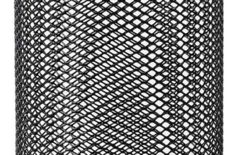 Amazon Basics Wire Mesh Pen Cup, Black
