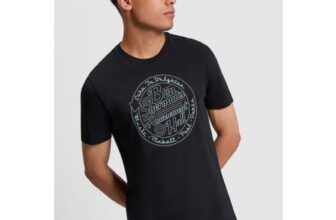 Amusement Hall Tee in Black