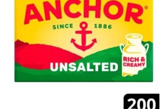 Anchor Unsalted Butter 200g
