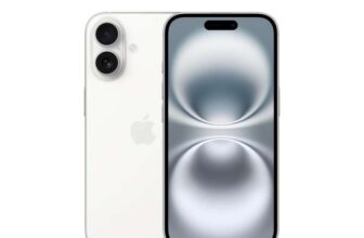 Apple iPhone 16 128 GB: 5G Mobile phone with Apple Intelligence, Camera Control, Big Boost in Battery Life – Black/White