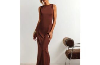 Basic Slash Maxi Dress