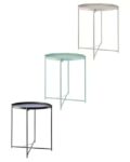 Belavi Foldable Tray Top Table – Black, Green Or Warm Grey