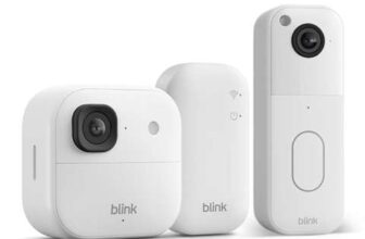 Blink Outdoor Camera 2K (Newest Gen) Blink Video Doorbell – White