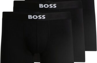 Boss Mens T-Shirt Regular Fit Long Sleeves Crew Neck