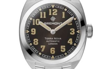 Bremont Terra Nova 38 Watch TN38-ND-SS-BK-B Ex-Display watch – link to 8 Bremont on offer in description