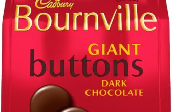 Cadbury Bournville Dark Chocolate Giant Buttons, Sharing Bag, Bite Size Treats, 100 g (Pack of 1)