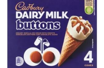 Cadbury Dairy Milk Buttons 4x100ml