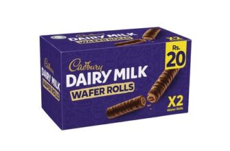 Cadbury Dairy Milk Wafer Rolls 24 X 8g