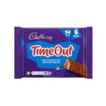 Cadbury Timeout Wafer Chocolate Biscuit Bars 6x 18g Bars