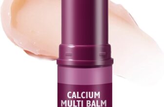 Calcium Volume Multi Balm Stick Firming & Anti-Wrinkle Calcium Balm Stick with Collagen, Shea Butter & Natural Oils Skincare for Hydrating, Lifting & Nourishing Eyes, Face, Neck & Lips, Por