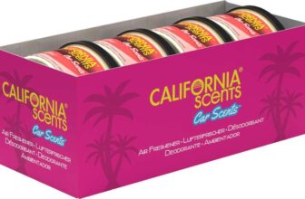 California Scents Sonoma Sunrise Air Freshener Can, Pack of 4