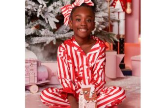 Candy Cane Christmas Hair Bow