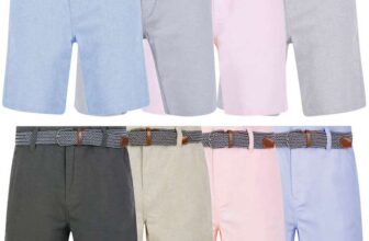 Cotton Chino Shorts Belt with Code (8 Styles available, S-XXL)