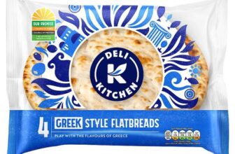 Deli Kitchen Greek Style Flatbreads 4 Pack