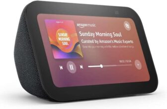 Echo Show 5 (Newest gen), Smart display, Alarm clock, Clearer sound – Alexa Early Access