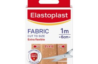 Elastoplast Fabric Cut-to-Size Bandages, 1m X 6cm, 10 Strips