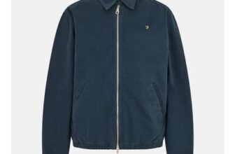 Farah Mens Cane Blouson Lightweight Overshirt