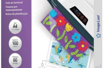 Fellowes Laminating Pouches A4, Gloss Finish – 100 Sheets – 160 Micron (2 x 80)