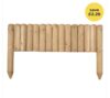 Forest Timber Garden Border Section Decorative Edging 15 x 100cm, Free C&C