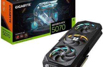 GIGABYTE GeForce RTX 5070 GAMING Overclocked 12GB Graphics Card W/Code – Free C&C