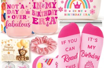 Girls Birthday Presents, Birthday Girl Cool Presents for Teenage, Cute Stuff Decorations for Teen Girl, Best Gift for Daughter from Mum Dad, Gifts for Teenagers, with Greeting Card
