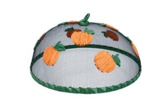 Gisela Graham Orange Mesh Food Cover