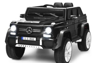 Gymax 12V Electric Ride-on Car Mercedes-Maybach Remote Control