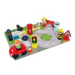 Happyland Busy Town Playset