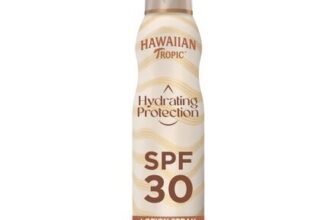 Hawaiian Tropic Hydrating Sunscreen Spray SPF 30 Water Resistant