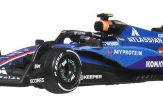 Hot Wheels 1:64 Scale Premium Die-Cast Formula 1 Atlassian Williams Racing Carlos Sainz 55