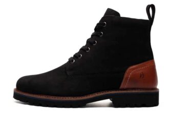 Hush Puppies Maguire Mens Leather Boots – With Code