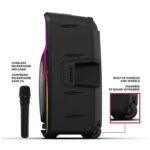 ION Audio Total PA Apex Battery-Powered PA Speaker with Wireless Microphone and Dynamic Lights