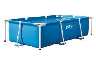 Intex 28270 Rectangular Pool, without Filter Pump, 220 x 150 x 60 cm, blue