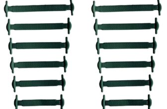 Kaps No Tie Silicone Shoelace Set, Amusing Shoelaces in Multiple Colours, 20 Piece Shoelace Set for Kids and Adults Sneakers and Trainers