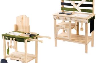 LITTLE TOWN Wooden Potting Bench / Mud Kitchen