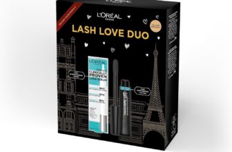 LOréal Paris Lash Love Duo Gift Set Clinically Proven Lash Serum Infused With Hyaluronic Acid & Telescopic Lift Mascara For Up To 5MM Longer Looking Lashes