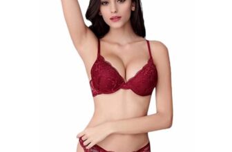 Lace Bra and Knickers Set