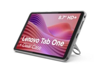Lenovo Tab One Android Tablet, 8.7-Inch HD, 4GB/64GB, Wi-Fi 5
