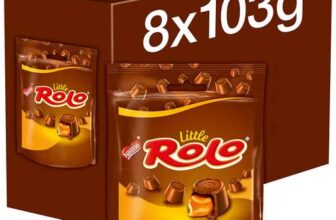 Little ROLO Milk Chocolate & Caramel Sharing Bags 8 x 103g Bite-Sized Treats