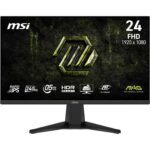 MSI MAG 245F X24 24-Inch Gaming Monitor, 1920×1080 FHD, Rapid IPS, 240Hz, 0.5ms, HDR ready, AMD FreeSync Premium, Eye care