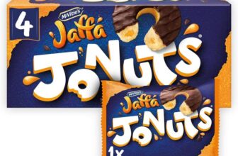 McVities Jaffa Cakes Original Jaffa Jonuts, 4 x 43 g (Pack of 1) £1.42 S&S