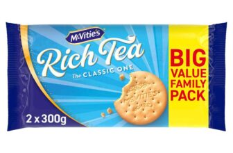 McVities Rich Tea Classic Biscuits Twin Pack, 600g – S&S £2.13