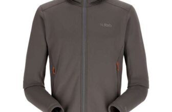 Mens RAB Apparition Hoody Fleece Jacket, Graphene S – M w/Code