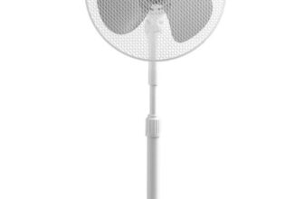 Midea FS40-25MUK(WH) 40W Pedestal Adjustable Height Stand Fan