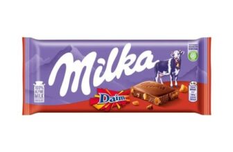 Milka Daim Chocolate Bar 100g