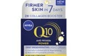 NIVEA Q10 Power Anti-Wrinkle Night Cream Moisturiser 50ml